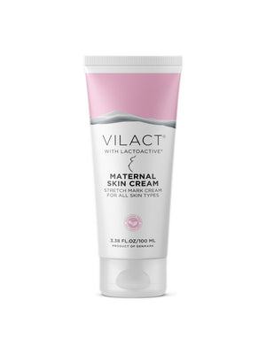 Vilact | Maternal Skin Cream for Stretch Marks on All Skin Types with Lactoactive® by Vilact® (3.38 FL.OZ / 100ml)